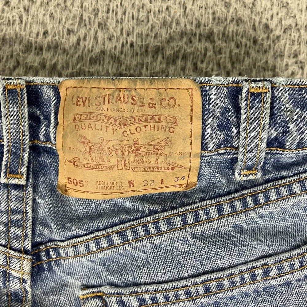 Levi's Light Blue Straight Jeans